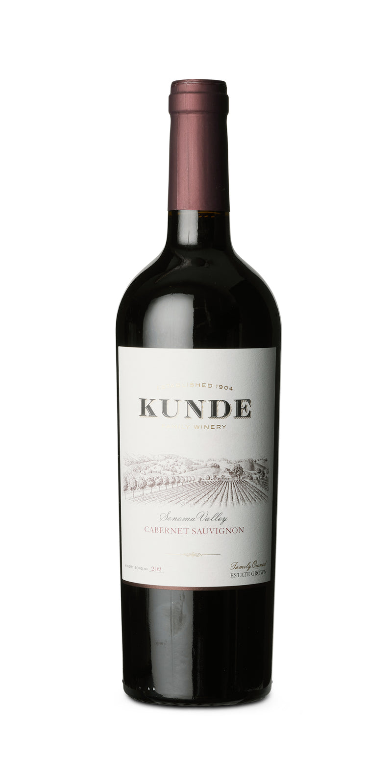 Kunde Family Winery, Cabernet Sauvignon, Sonoma County, 2021