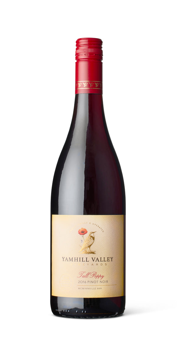 Yamhill Valley Vineyards, Tall Poppy, Pinot Noir, McMinnville, 2016