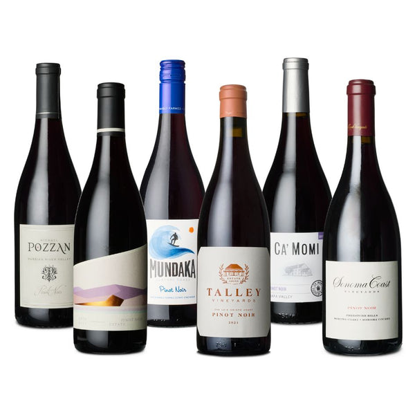 Smagekasse - Pinot Noir fra Californiens vinregioner